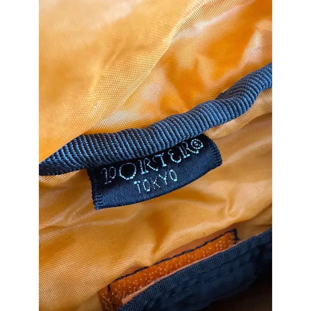 Porter Yoshida Tanker Black Nylon Waist Bag